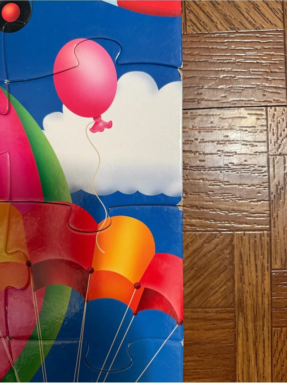 The Learning Journey Up in the Air Kids 5 Foot Tall Puzzle 50+ Pieces 3-6 years